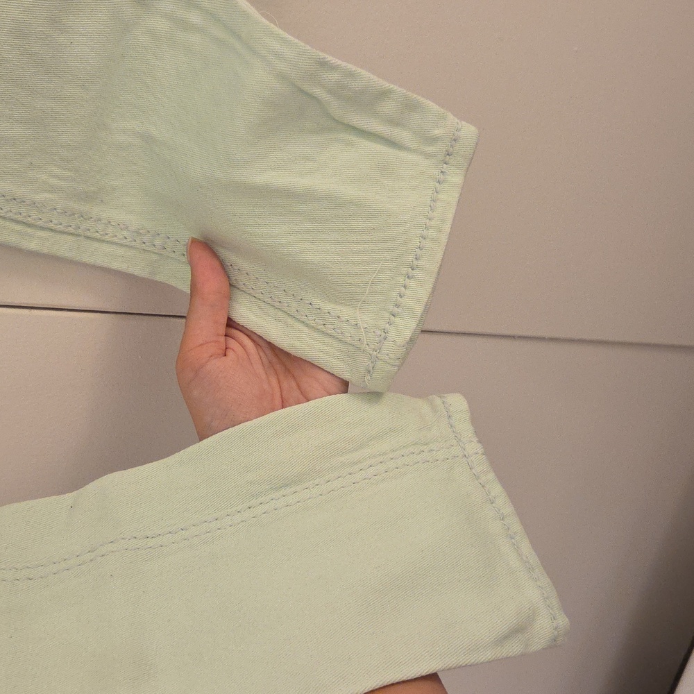 Almost Famous Mint Green Jeans - Picture 8 of 16